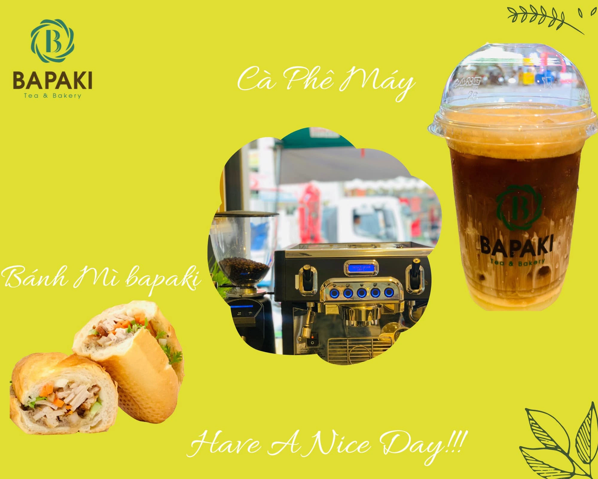 Khởi đầu ngày mới với ly cà phê của nhà Bapaki