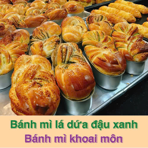 Bánh mì khoai môn